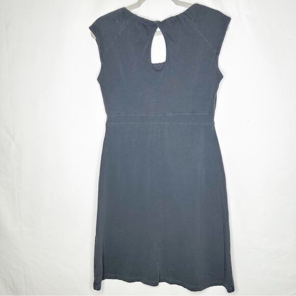 ATHLETA Keyhole Knit Dress Charcoal Grey in Medium - Picture 5 of 5